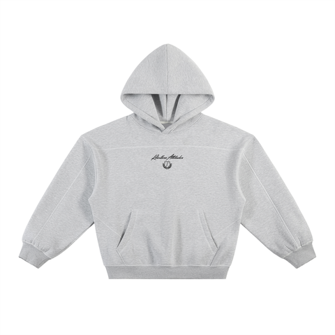 Gray Contrast Classic Hoodie - Stoic