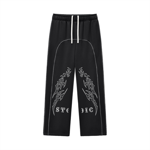 Goth Contrast Sweatpants - Stoic