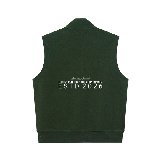 Establishment Icon Vest Green back