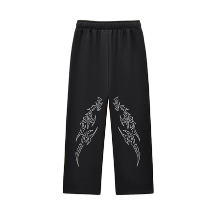 Goth Contrast Sweatpants - Stoic