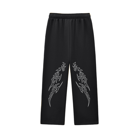Goth Contrast Sweatpants - Stoic